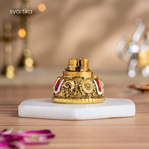 Balaji Charan with Shanku Chakra Namam 