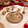 meenakari thali set 