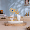 Lord Krishna's Divine Hands Idol - Gold Plated 
