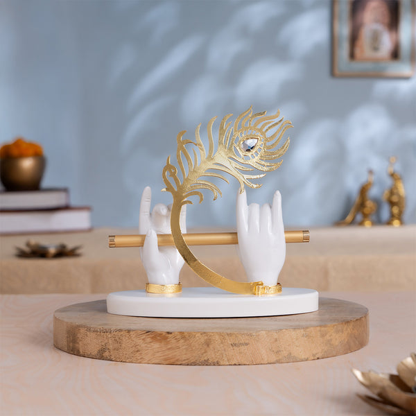 Lord Krishna's Divine Hands Idol 