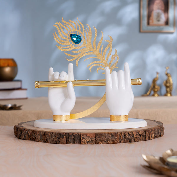 Lord Krishna's Divine Hands Idol 