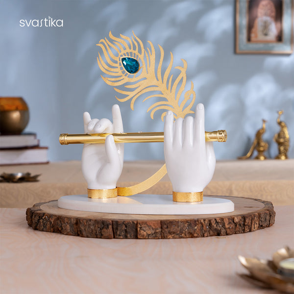 Lord Krishna's Divine Hands statue