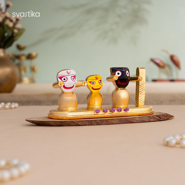 Lord Jagannath, Subhadra, Balabhadra idol Set 