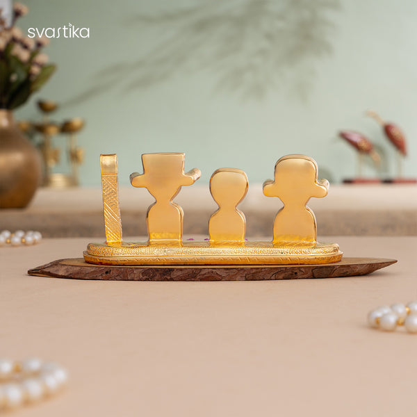 Lord Jagannath, Subhadra, Balabhadra Murti Set 