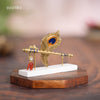 Lord Krishna's Flute & Feather Idol for Car 