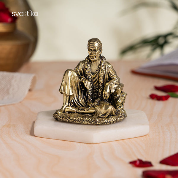 Brass Sai Baba 