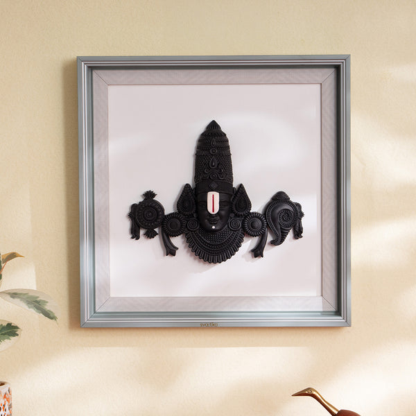 Tirupati Balaji – Wall Hanging Face Art Decor (12 inch)