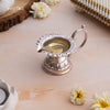 German Silver Pooja Thali Set with Ghungroo 