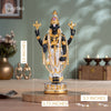 Tirupati Balaji (Venkateswara) Idol - Gold & Silver Plated (13 Inch)