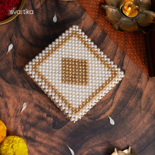 Pearl Pooja Chowki 
