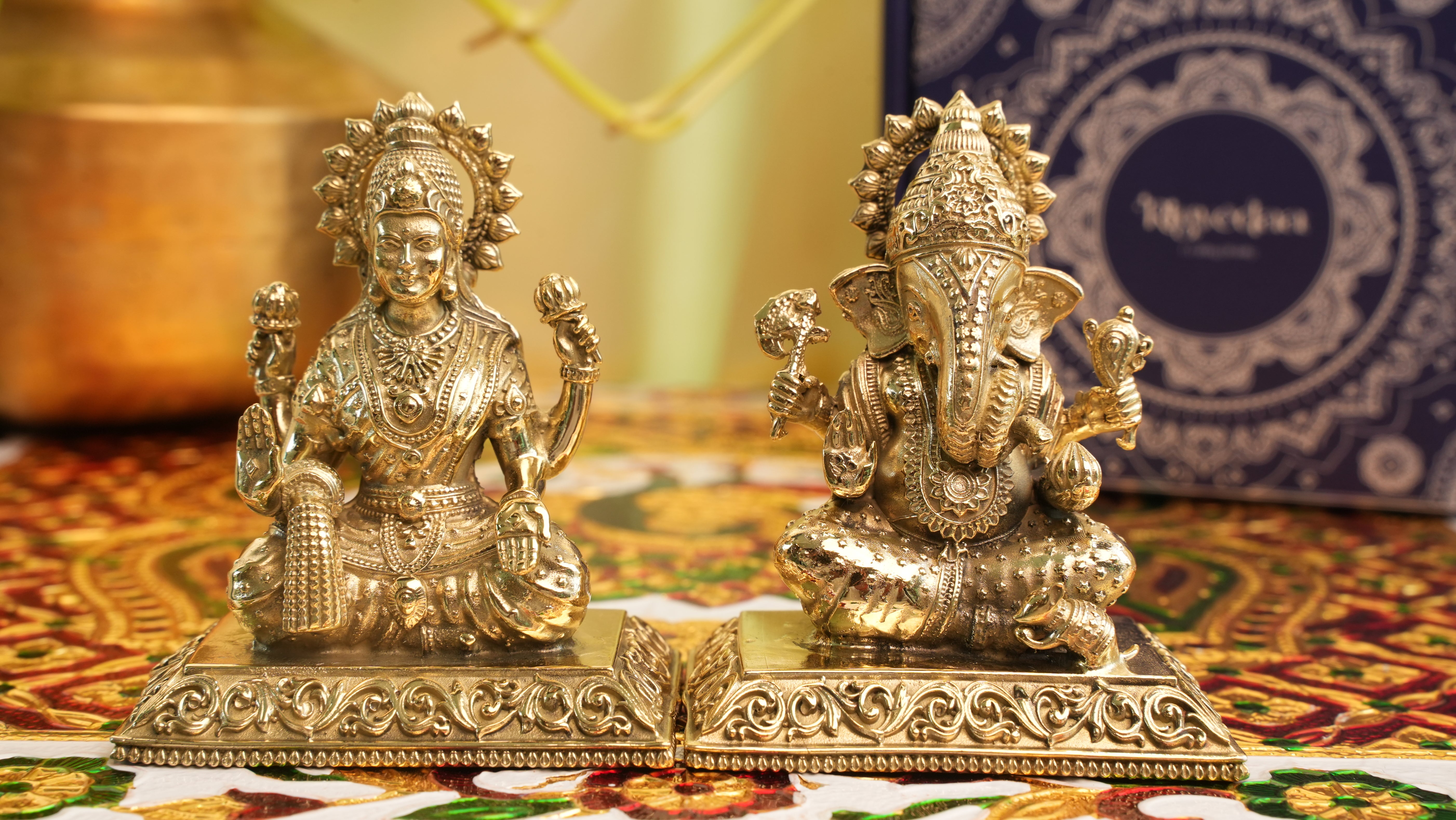 Rigvedaa Gift Hamper Laxmi Ganesh – Divine Rituals Collection