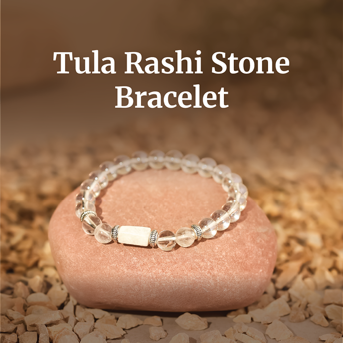 Rainbow Aura Stone Bracelet (Tula Rashi) Libra