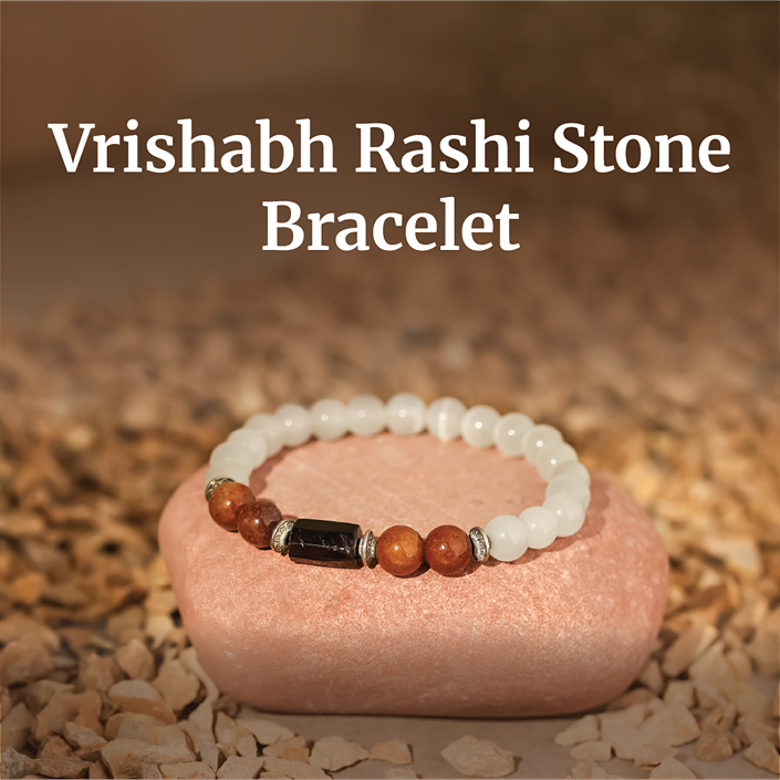 Selenite Bracelet (Vrishabh Rashi) Taurus