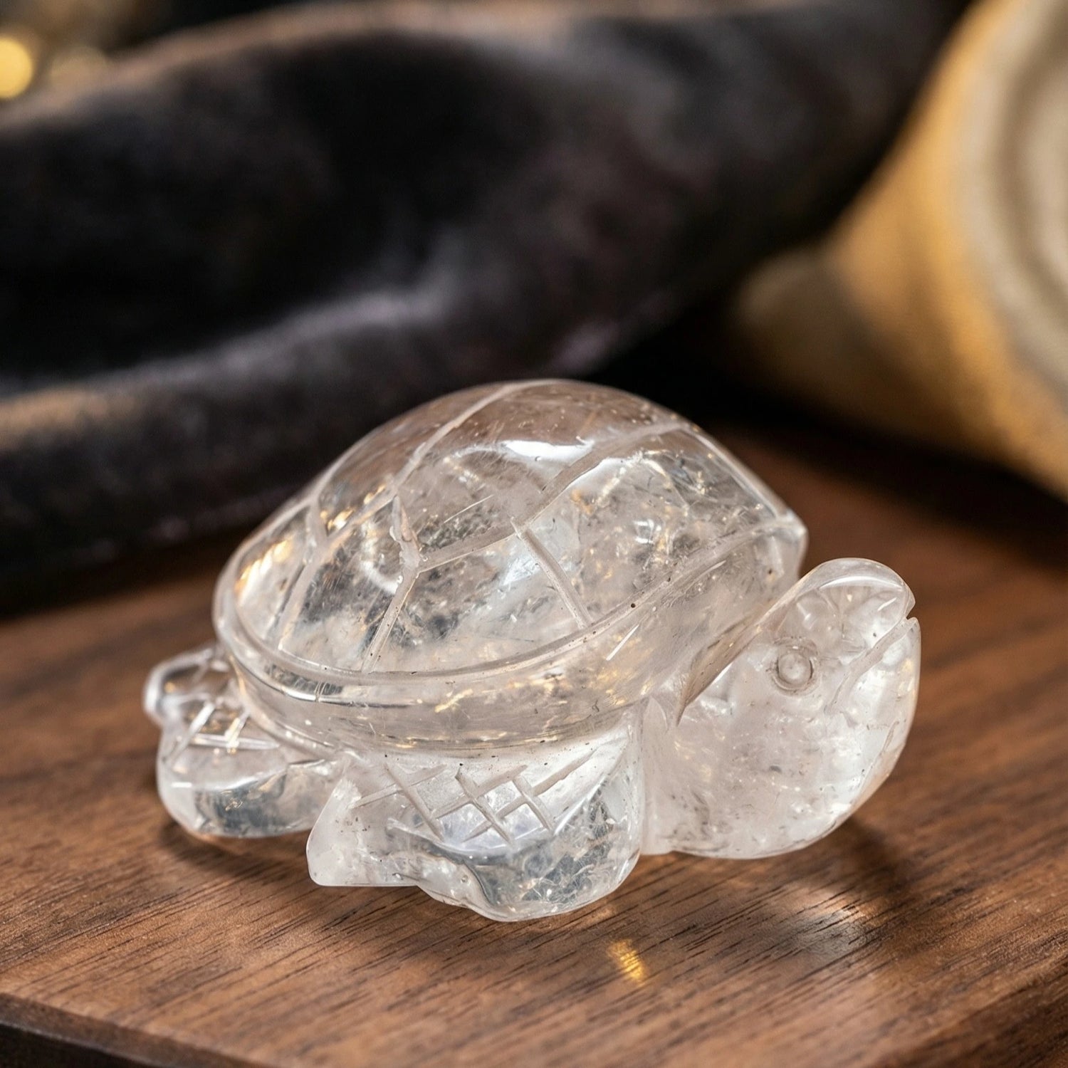 Clear Quartz Turtle