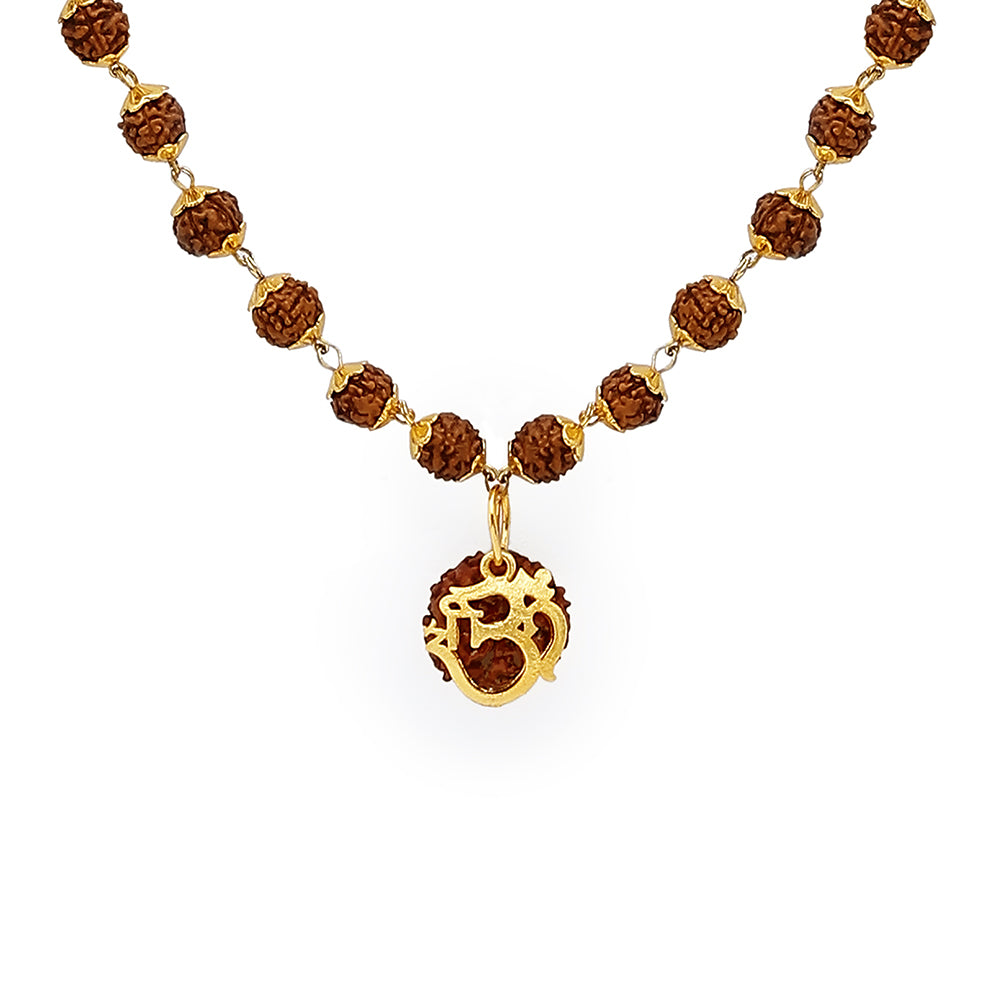 Divine Rudraksha Pendant Necklace