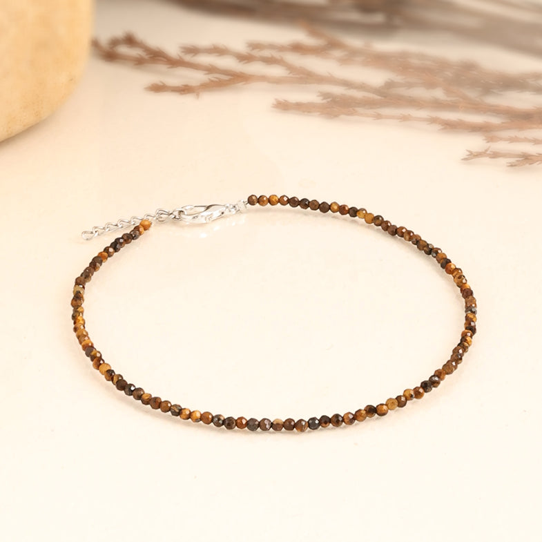Tiger Eye Anklet