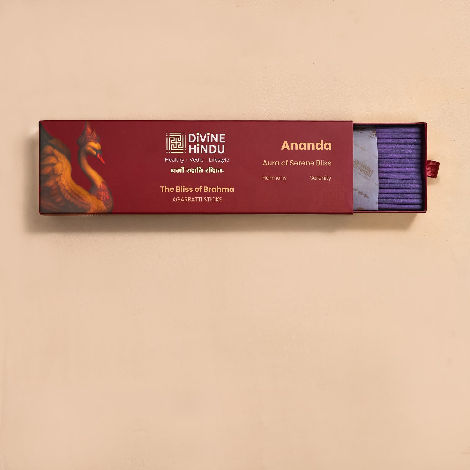 Divine Hindu Ananda Agarbatti / Incense Sticks (Pack of 60)