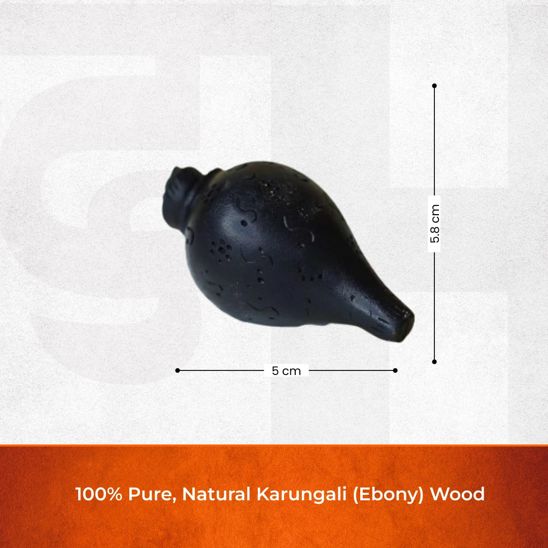 Karungali Shankh (for puja)