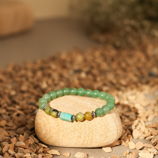 Green Aventurine Bracelet (Mithun Rashi) Gemini