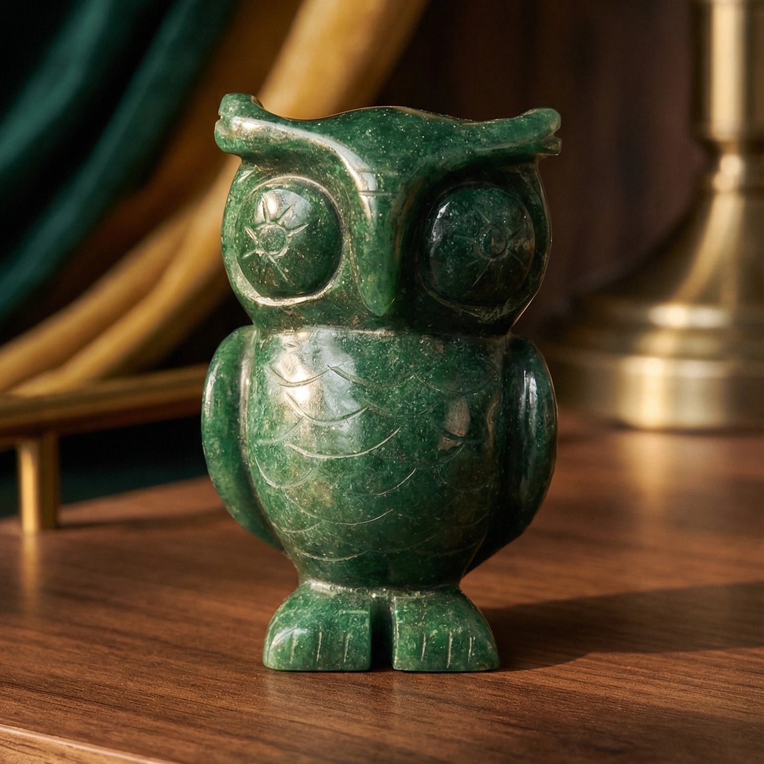 Green Jade Owl
