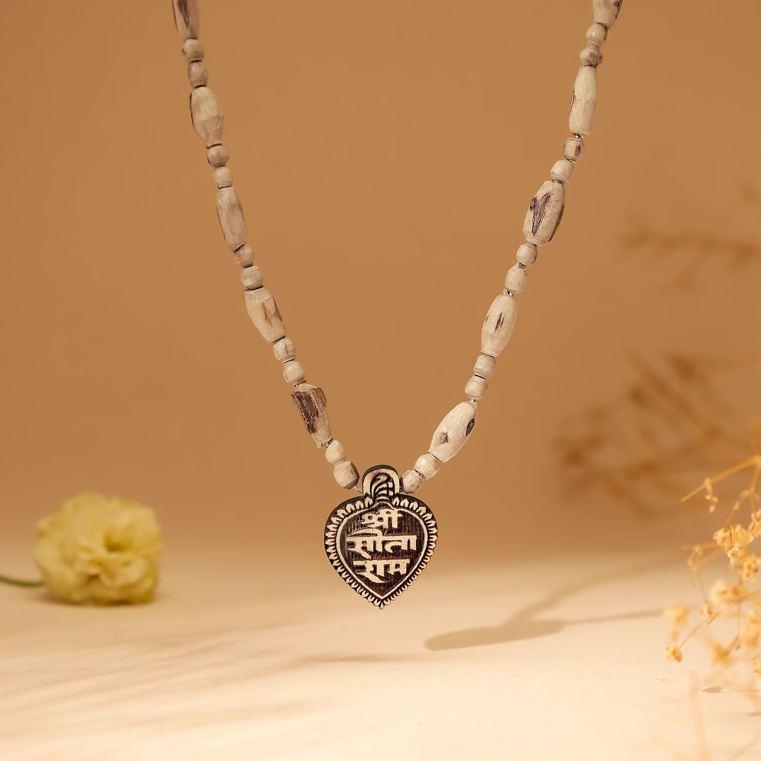 Shri Sita Ram Tulsi Mala Pendant | Blessings of Shri Sita Ram Ji