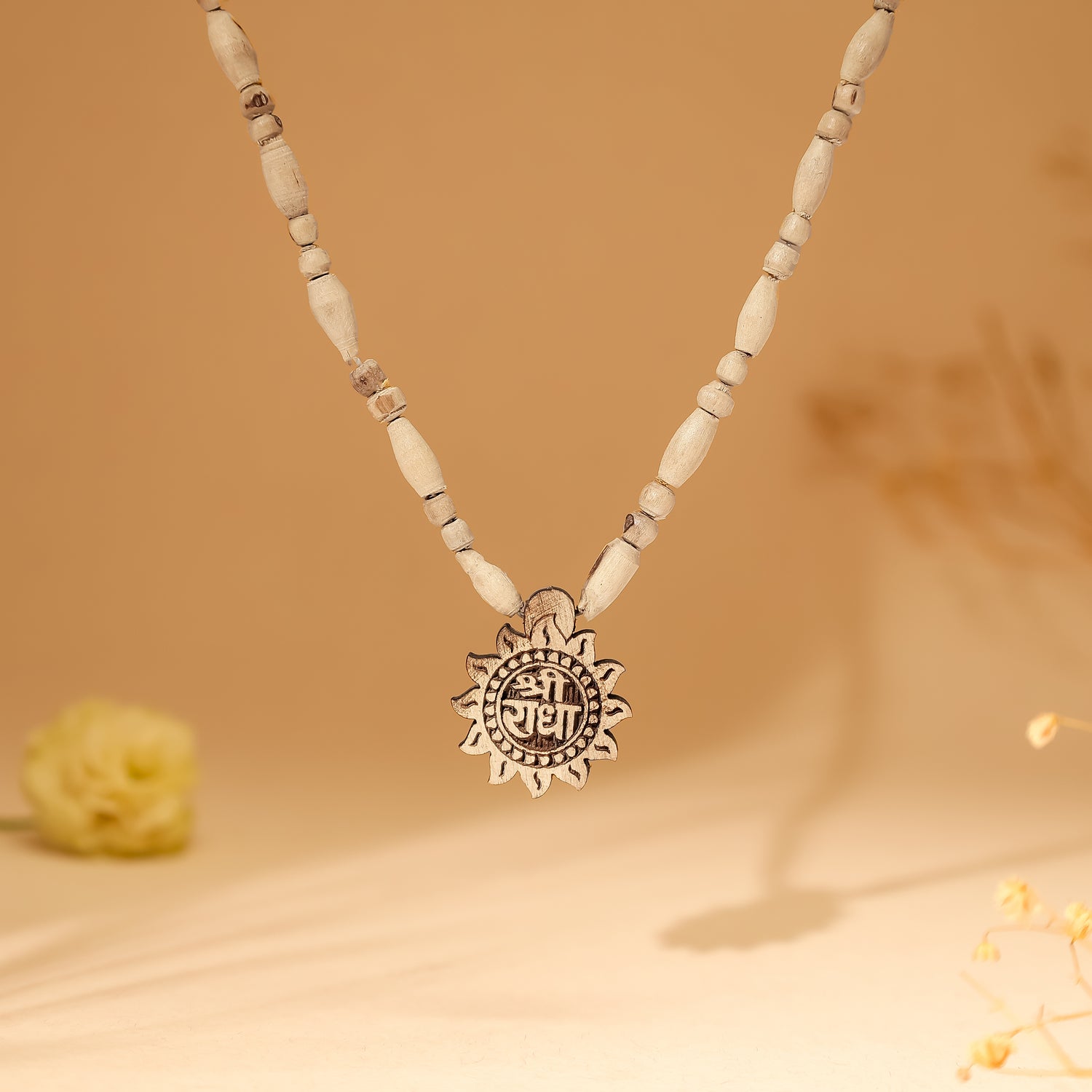 Shri Radha Tulsi Mala Pendant | Blessings of Shri Radha Ji