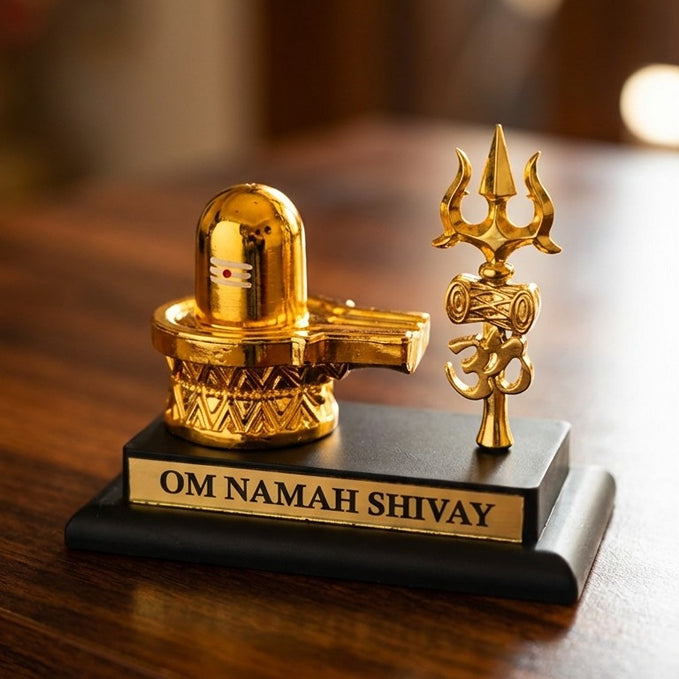 Shivling Trishul with Base