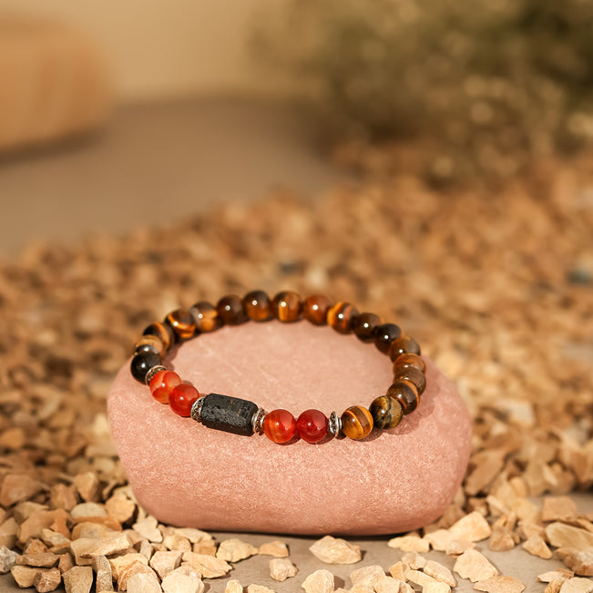 Tiger eye Stone Bracelet (Singh Rashi) Leo