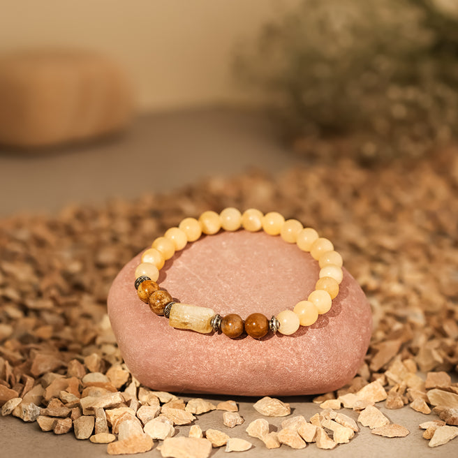 Yellow Calcite Bracelet (Meen Rashi) Pisces